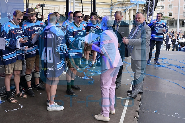 Eishockey, Herren, DEL, Saison 2022-2023, ERC Ingolstadt - Saisonabschlussfeier, 29.04.2023