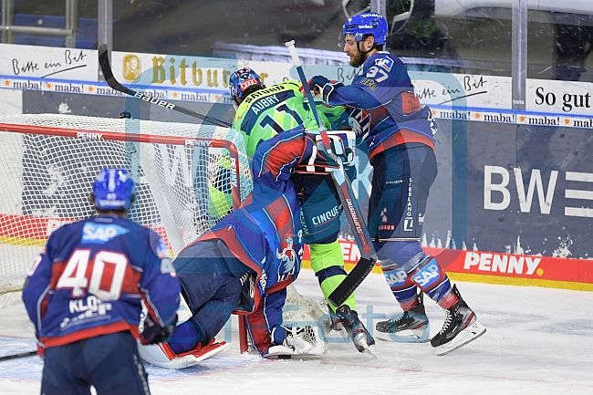 Eishockey, Herren, DEL, Saison 2020-2021, Adler Mannheim - ERC Ingolstadt, 15.02.2021