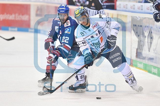 ERC Ingolstadt vs Adler Mannheim, Eishockey, DEL, Deutsche Eishockey Liga, Spieltag 28, 08.12.2017