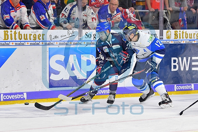 Adler Mannheim vs ERC Ingolstadt, Eishockey, DEL, Deutsche Eishockey Liga, Spieltag 28, 16.12.2018