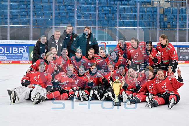 Eishockey, Frauen, EWHL Euro Cup, Saison 2025-2026, Finale, HK Budapest - ECDC Memmingen Indians, 19.10.2025