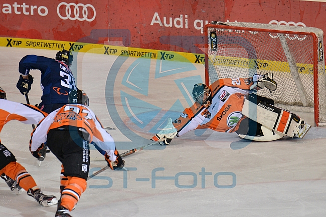 ERC Ingolstadt vs Grizzlys Wolfsburg, Eishockey, DEL, Deutsche Eishockey Liga, 31.01.2016