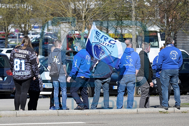 Playoffs, Eishockey, Herren, DEL, Saison 2020-2021, ERC Ingolstadt - EHC Red Bull München, 22.04.2021