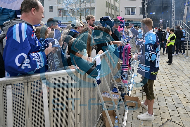 Eishockey, Herren, DEL, Saison 2022-2023, ERC Ingolstadt - Saisonabschlussfeier, 29.04.2023