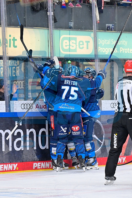Eishockey, Herren, DEL, Saison 2024-2025, Playoffs Viertelfinale, Spiel 1, ERC Ingolstadt - Nürnberg Ice Tigers, 16.03.2025