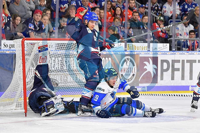 Adler Mannheim vs ERC Ingolstadt, Eishockey, DEL, Deutsche Eishockey Liga, Spieltag 28, 16.12.2018