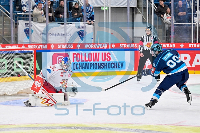Hockey, Mens, CHL, Season 2025-2026, Regular Season, Round of 16, ERC Ingolstadt - EC Red Bull Salzburg, 12.11.2025