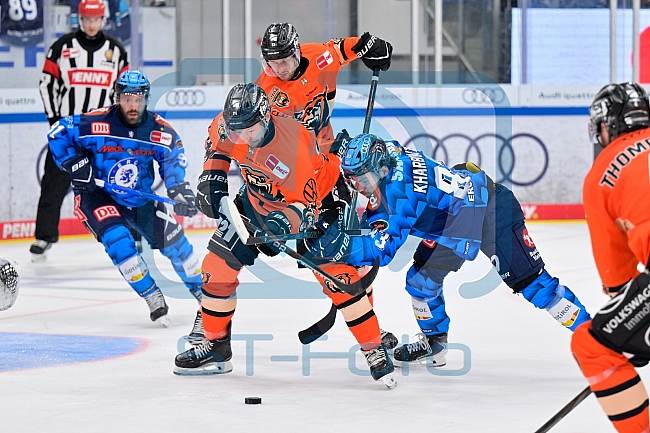 Eishockey, Herren, DEL, Saison 2025-2026, Playoffs Halbfinale, Spiel 3, ERC Ingolstadt - Grizzlys Wolfsburg, 19.09.2025