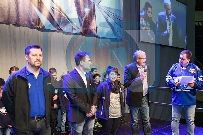 Abschlussfeier der Saison 2017 / 2018 in der Spielstaette des ERC Saturn Arena