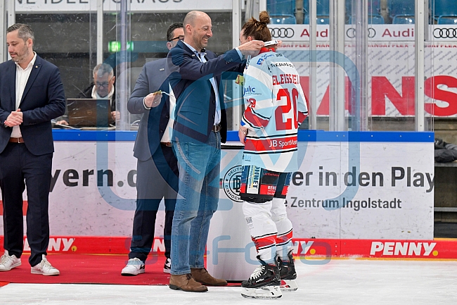 Eishockey, Frauen, DFEL, Playoffs, Finale, Spiel 3, Saison 2023-2024, ERC Ingolstadt - ECDC Memmingen Indians, 23.03.2024