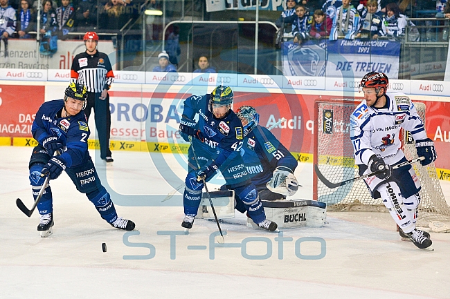 ERC Ingolstadt vs Iserlohn Roosters, Eishockey, DEL, Deutsche Eishockey Liga, 28.02.2016