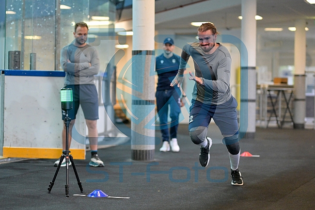 Eishockey, Herren, DEL, Saison 2023-2024, Vorbereitung, ERC Ingolstadt - Leistungstest, 05.08.2023