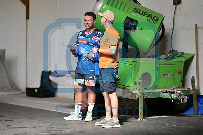 Eishockey, Herren, DEL, Saison 2023-2024, Vinschgau Cup, ERC Ingolstadt - Making-of MediaMarkt & Saturn Videos, 24.08.2023