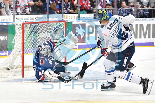 Adler Mannheim vs ERC Ingolstadt, Eishockey, DEL, Deutsche Eishockey Liga, Playoffs, Spiel 4, 20.03.2018