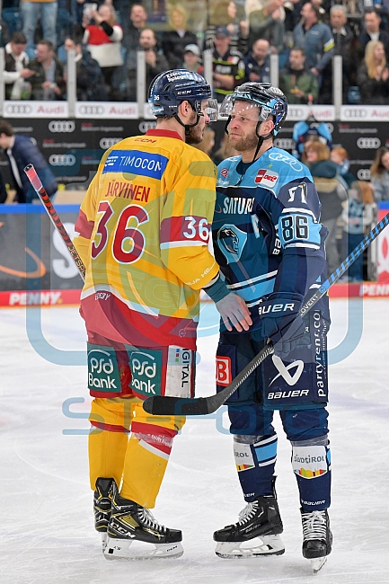 Eishockey, Herren, DEL, Saison 2022-2023, Playoff-Viertelfinale - Spiel 5, ERC Ingolstadt - Düsseldorfer EG, 24.03.2023