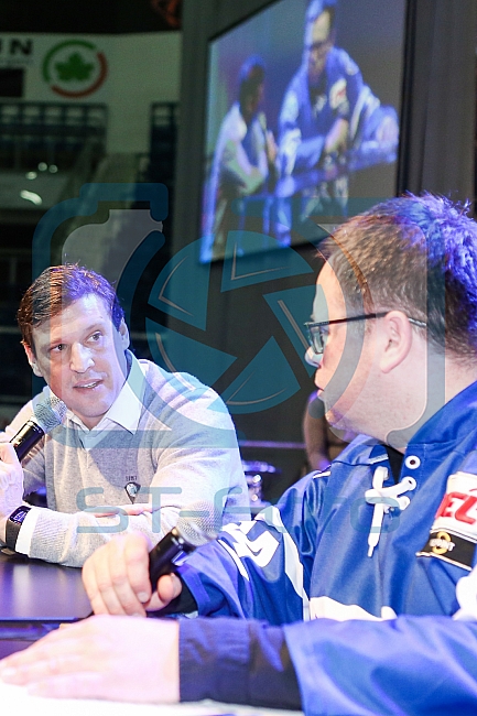 Abschlussfeier der Saison 2017 / 2018 in der Spielstaette des ERC Saturn Arena