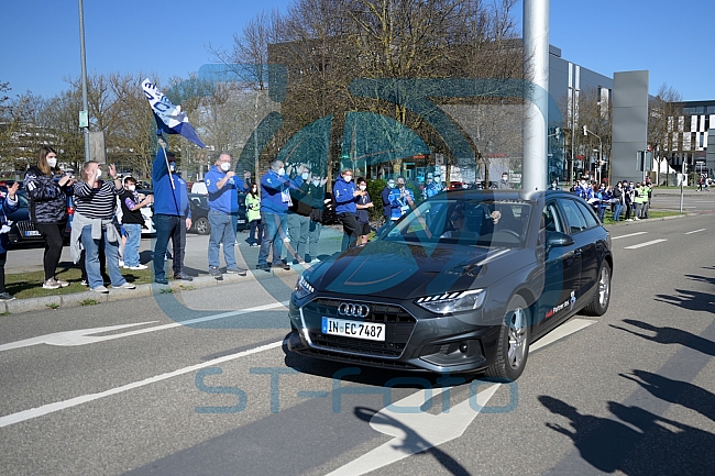 Playoffs, Eishockey, Herren, DEL, Saison 2020-2021, ERC Ingolstadt - EHC Red Bull München, 22.04.2021