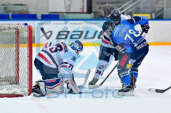 Eishockey, U20, DNL, Saison 2024-2025, Playoffs Halbfinale - Spiel 3, ERC Ingolstadt - Jungadler Mannheim, 22.03.2025