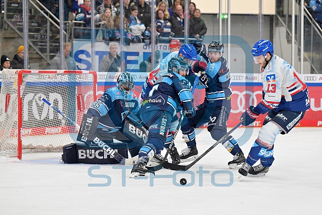 Eishockey, Herren, DEL, Saison 2022-2023, Playoff-Halbfinale - Spiel 3, ERC Ingolstadt - Adler Mannheim, 04.04.2023