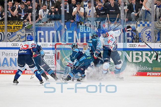 Eishockey, Herren, DEL, Saison 2022-2023, Playoff-Halbfinale - Spiel 5, ERC Ingolstadt - Adler Mannheim, 08.04.2023