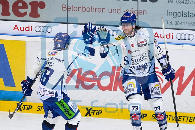 ERC Ingolstadt - Straubing Tigers, Eishockey, DEL, Deutsche Eishockey Liga, Preplayoff, Spiel 1, 09.03.2016