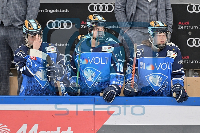 Eishockey, Frauen, DFEL, Playoffs, Finale, Spiel 1, Saison 2023-2024, ERC Ingolstadt - ECDC Memmingen Indians, 16.03.2024