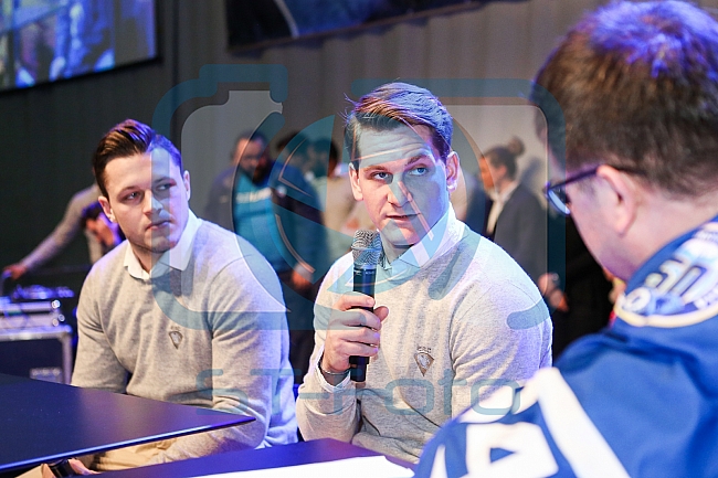 Abschlussfeier der Saison 2017 / 2018 in der Spielstaette des ERC Saturn Arena