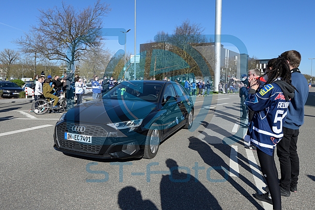 Playoffs, Eishockey, Herren, DEL, Saison 2020-2021, ERC Ingolstadt - EHC Red Bull München, 22.04.2021
