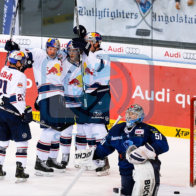 ERC Ingolstadt vs EHC Red Bull Muenchen, Eishockey, DEL, Deutsche Eishockey Liga, Spieltag 52, 06.03.2016