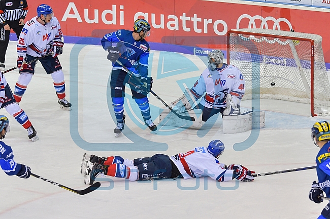 ERC Ingolstadt - Adler Mannheim, Eishockey, DEL, Deutsche Eishockey Liga, Playoffs, Viertelfinale, Spiel 3, 18.03.2018