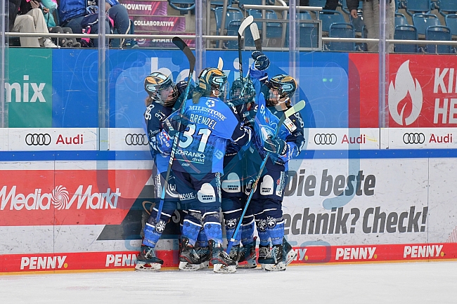 Eishockey, Frauen, DFEL, Playoffs, Finale, Spiel 1, Saison 2023-2024, ERC Ingolstadt - ECDC Memmingen Indians, 16.03.2024