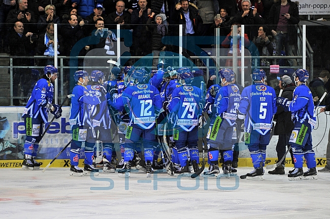 Straubing Tigers vs. ERC Ingolstadt, Eishockey, DEL, Deutsche Eishockey Liga, 12.03.2015