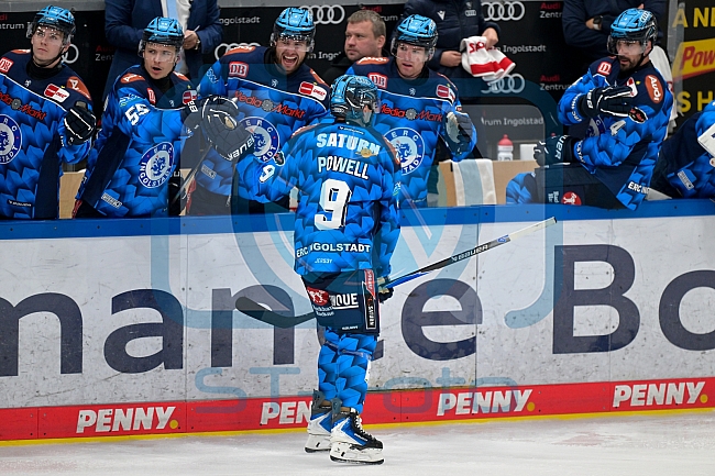 Eishockey, Herren, DEL, Saison 2025-2026, Playoffs Halbfinale, Spiel 3, ERC Ingolstadt - Grizzlys Wolfsburg, 19.09.2025