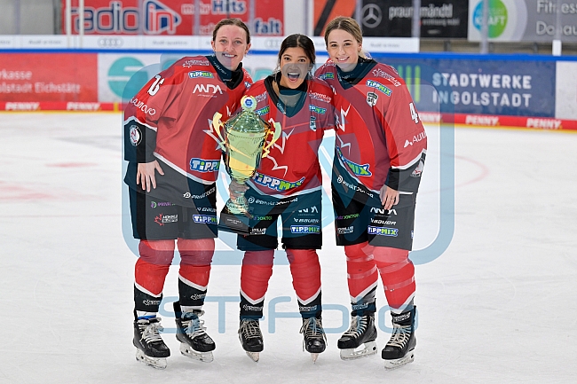 Eishockey, Frauen, EWHL Euro Cup, Saison 2025-2026, Finale, HK Budapest - ECDC Memmingen Indians, 19.10.2025