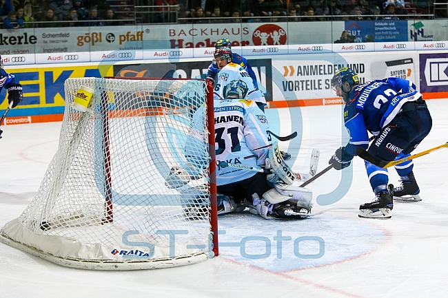 ERC Ingolstadt vs Eisbaeren Berlin, Eishockey, DEL, Deutsche Eishockey Liga, Spieltag 41, 12.01.2018