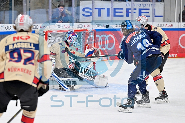 Eishockey, Herren, DEL, Saison 2024-2025, Playoffs Viertelfinale, Spiel 5, ERC Ingolstadt - Nürnberg Ice Tigers, 26.03.2025