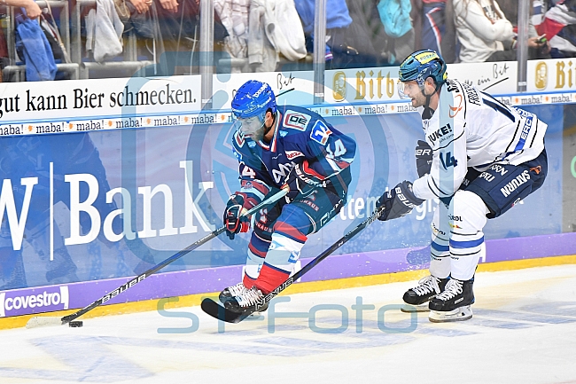 Adler Mannheim vs ERC Ingolstadt, Eishockey, DEL, Deutsche Eishockey Liga, Spieltag 10, 06.10.2017