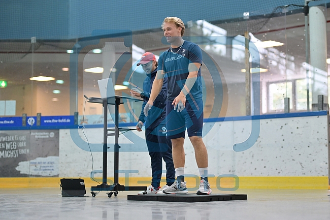 Eishockey, Herren, DEL, Saison 2023-2024, Vorbereitung, ERC Ingolstadt - Leistungstest, 05.08.2023