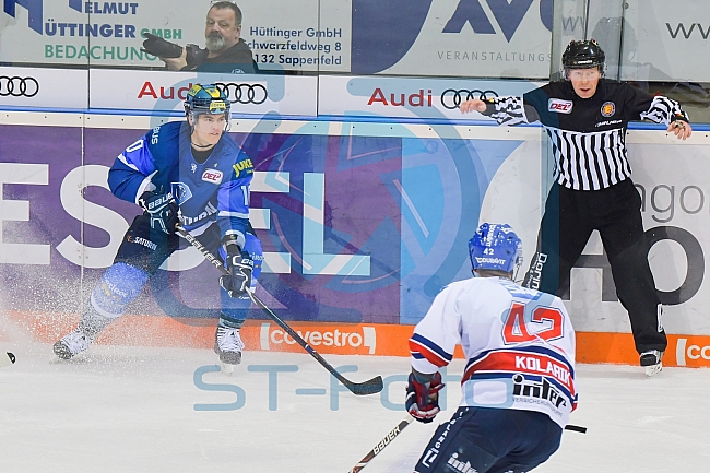 ERC Ingolstadt - Adler Mannheim, Eishockey, DEL, Deutsche Eishockey Liga, Playoffs, Viertelfinale, Spiel 3, 18.03.2018