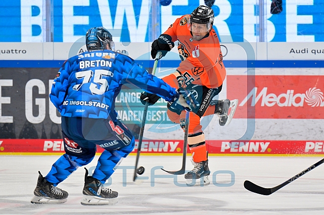 Eishockey, Herren, DEL, Saison 2025-2026, Playoffs Halbfinale, Spiel 3, ERC Ingolstadt - Grizzlys Wolfsburg, 19.09.2025