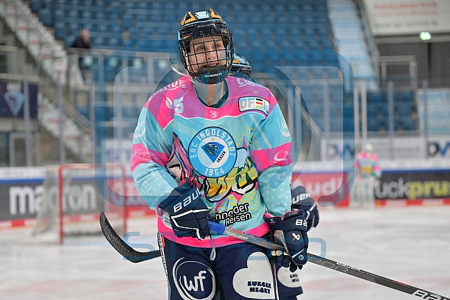 Eishockey, Frauen, DFEL, Saison 2023-2024, ERC Ingolstadt - Mad Dogs Mannheim, 18.02.2024