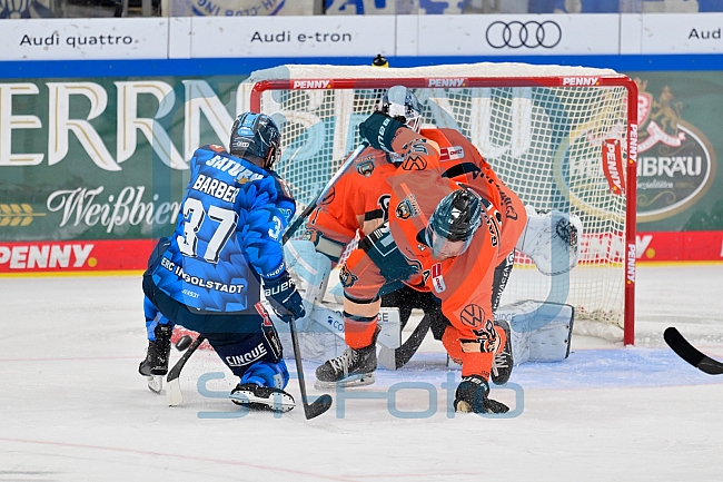 Eishockey, Herren, DEL, Saison 2025-2026, Playoffs Halbfinale, Spiel 3, ERC Ingolstadt - Grizzlys Wolfsburg, 19.09.2025