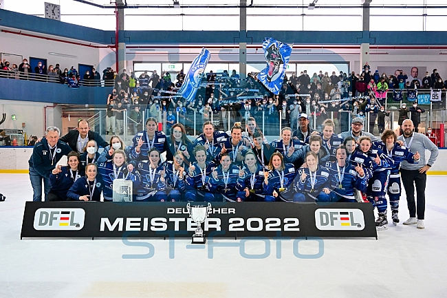 Eishockey, Frauen, DFEL, Playoffs Finale Spiel 4, Saison 2021-2022, ERC Ingolstadt - ECDC Memmingen Indians, 20.03.2022