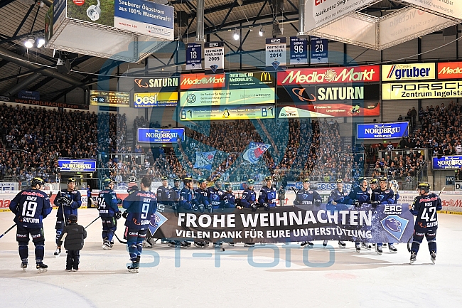 ERC Ingolstadt vs Straubing Tigers, Eishockey, DEL, Deutsche Eishockey Liga, 22.12.2015