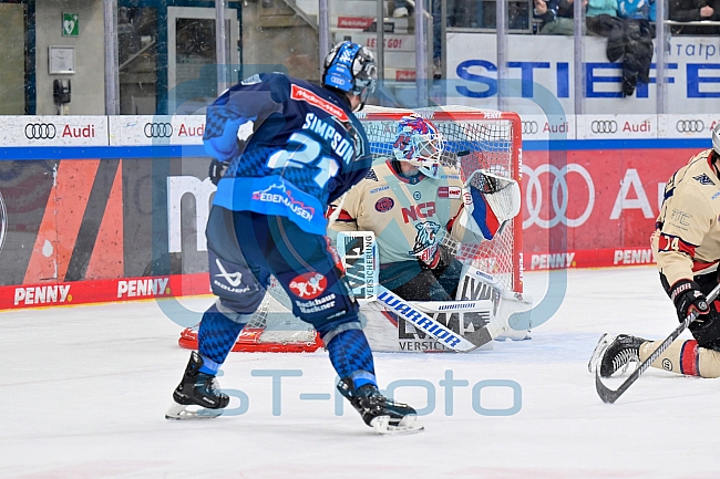 Eishockey, Herren, DEL, Saison 2024-2025, Playoffs Viertelfinale, Spiel 1, ERC Ingolstadt - Nürnberg Ice Tigers, 16.03.2025