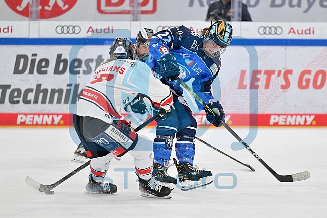 Eishockey, Frauen, DFEL, Playoffs, Finale, Spiel 1, Saison 2023-2024, ERC Ingolstadt - ECDC Memmingen Indians, 16.03.2024