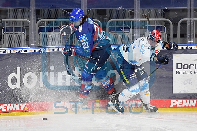 Eishockey, Herren, DEL, Saison 2020-2021, Adler Mannheim - ERC Ingolstadt, 24.01.2021