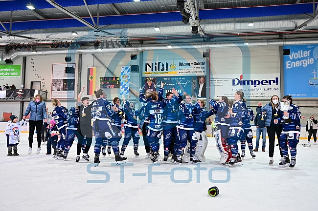 Eishockey, Frauen, DFEL, Playoffs Finale Spiel 4, Saison 2021-2022, ERC Ingolstadt - ECDC Memmingen Indians, 20.03.2022