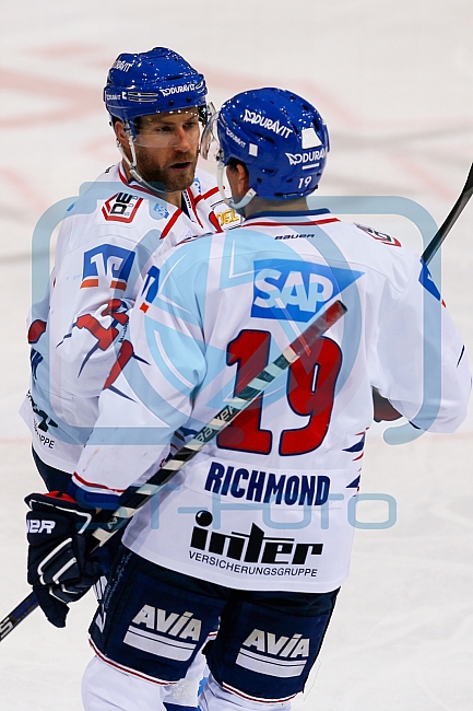 ERC Ingolstadt - Adler Mannheim, Eishockey, DEL, Deutsche Eishockey Liga, Spieltag 47, 24.02.2016