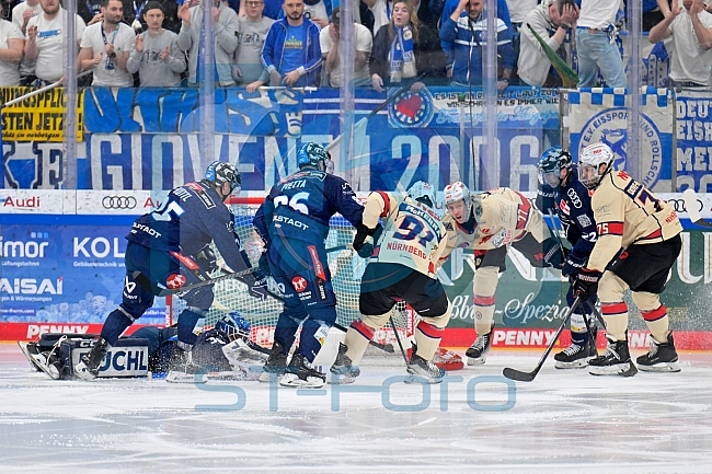 Eishockey, Herren, DEL, Saison 2024-2025, Playoffs Viertelfinale, Spiel 5, ERC Ingolstadt - Nürnberg Ice Tigers, 26.03.2025
